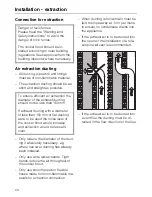 Предварительный просмотр 24 страницы Miele Imperial DIF 970 EX Operating And Installation Manual