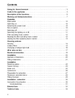 Preview for 2 page of Miele Imperial DWA 950-2 EX Operating And Installation Instruction