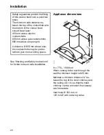 Preview for 20 page of Miele Imperial DWA 950-2 EX Operating And Installation Instruction