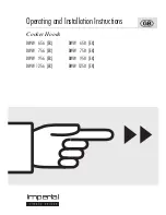 Miele Imperial DWW 1250 Operating And Installation Manual preview