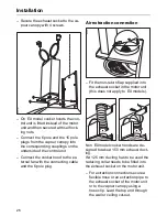 Предварительный просмотр 26 страницы Miele Imperial DWW 1250 Operating And Installation Manual