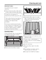 Preview for 25 page of Miele Independence F1801Vi Operating And Installation Manual