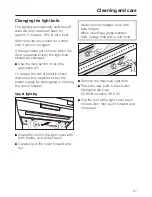 Preview for 27 page of Miele Independence F1801Vi Operating And Installation Manual