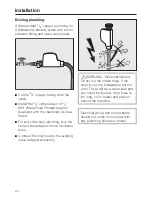 Preview for 24 page of Miele Integrated slimline dishwasher Installation Instructions Manual