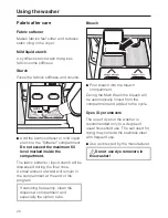 Preview for 20 page of Miele IntelliQ 100 Operating Instructions Manual