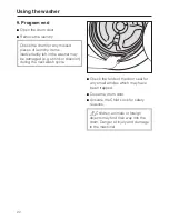 Preview for 22 page of Miele IntelliQ 100 Operating Instructions Manual