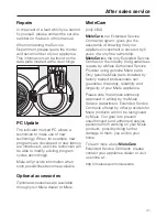 Предварительный просмотр 45 страницы Miele IntelliQ 200 Operating And Installation Manual