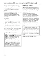 Preview for 18 page of Miele IR 6002 Operating Instructions Manual