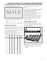 Preview for 19 page of Miele IR 6002 Operating Instructions Manual