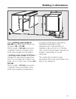 Preview for 25 page of Miele K 121 Ui Operating And Installation Manual