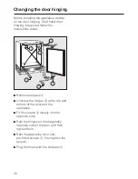 Preview for 26 page of Miele K 121 Ui Operating And Installation Manual