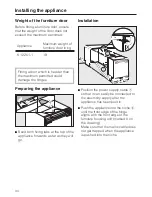 Предварительный просмотр 34 страницы Miele K 122 Ui -1 Operating And Installation Instructions