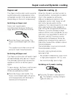 Preview for 15 page of Miele K 12420 SD Operating And Installation Manual