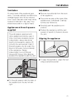 Предварительный просмотр 41 страницы Miele K 12421 SD-1 Operating And Installation Instructions