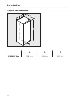 Предварительный просмотр 32 страницы Miele K 12820 SD ed Operating And Installation Manual