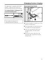 Preview for 39 page of Miele K 12820 SD edt Operating And Installation Manual