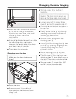 Предварительный просмотр 45 страницы Miele K 14820 SD cs Operating And Installation Manual