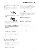 Preview for 15 page of Miele K 14820 SD ed Operating And Installation Instruction