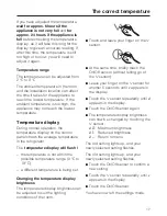 Preview for 17 page of Miele K 14820 SD ed Operating And Installation Instruction