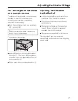 Предварительный просмотр 25 страницы Miele K 14820 SD ed Operating And Installation Instruction