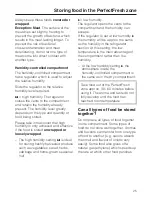 Preview for 25 page of Miele K 14827 SD Operating And Installation Manual