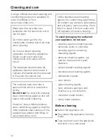 Preview for 32 page of Miele K 14827 SD Operating And Installation Manual