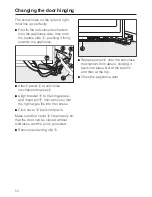 Preview for 54 page of Miele K 14827 SD Operating And Installation Manual