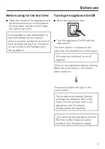 Предварительный просмотр 9 страницы Miele K 18 3 Vi Series Operating And Installation Instructions