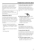 Preview for 13 page of Miele K 18 3 Vi Series Operating And Installation Instructions