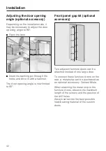 Предварительный просмотр 42 страницы Miele K 18 3 Vi Series Operating And Installation Instructions