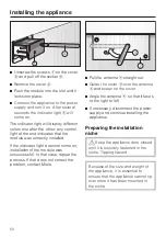 Предварительный просмотр 50 страницы Miele K 18 3 Vi Series Operating And Installation Instructions