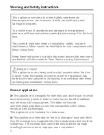 Preview for 8 page of Miele K 1801 Vi Operating And Installation Instructions