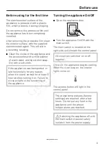 Preview for 9 page of Miele K 1803 SF Operating And Installation Instructions