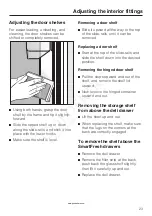 Preview for 23 page of Miele K 1803 SF Operating And Installation Instructions