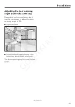 Предварительный просмотр 43 страницы Miele K 1803 SF Operating And Installation Instructions