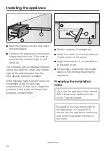 Предварительный просмотр 50 страницы Miele K 1803 SF Operating And Installation Instructions