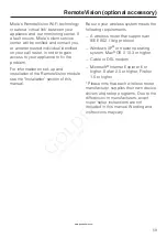 Предварительный просмотр 59 страницы Miele K 1803 SF Operating And Installation Instructions