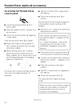 Preview for 60 page of Miele K 1803 SF Operating And Installation Instructions