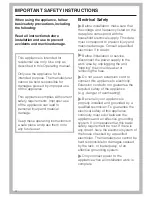 Preview for 4 page of Miele K 1811 SF Operating And Installation Manual