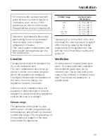 Preview for 25 page of Miele K 2202 S-1 Operating And Installation Instructions