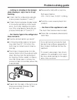 Preview for 19 page of Miele K 2214 S Operating And Installation Manual