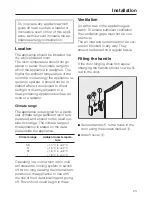 Preview for 23 page of Miele K 2214 S Operating And Installation Manual