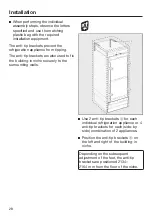 Preview for 28 page of Miele K 2601 V Operating And Installation Instructions