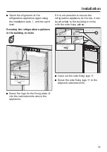 Preview for 35 page of Miele K 2601 V Operating And Installation Instructions