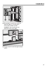 Предварительный просмотр 45 страницы Miele K 2601 V Operating And Installation Instructions