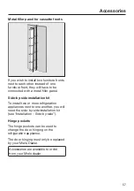 Предварительный просмотр 57 страницы Miele K 2601 V Operating And Installation Instructions