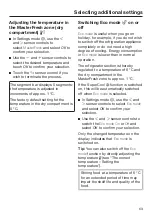 Предварительный просмотр 63 страницы Miele K 2601 V Operating And Installation Instructions