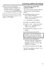 Preview for 69 page of Miele K 2601 V Operating And Installation Instructions