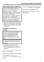 Предварительный просмотр 71 страницы Miele K 2601 V Operating And Installation Instructions