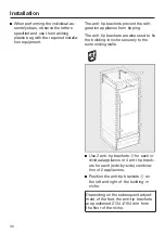 Предварительный просмотр 36 страницы Miele K 2601 Vi Operating And Installation Instructions